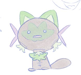 ニャオハ描けない 