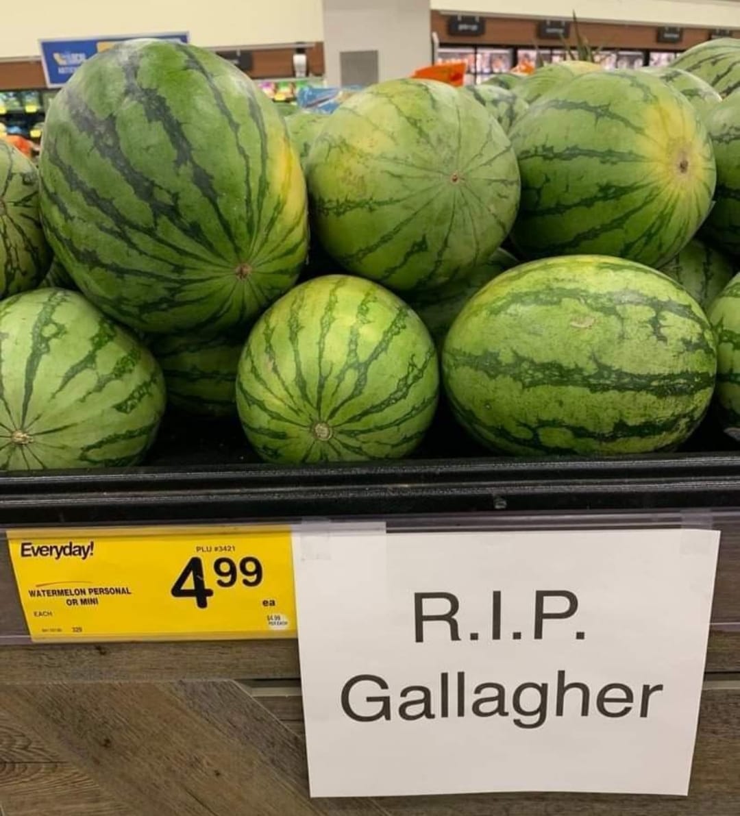 love105fm's tweet photo. Seems like a smashing tribute to a funny comedian!
#Gallagher #RIPGallagher https://t.co/qZEoZ3wvPT