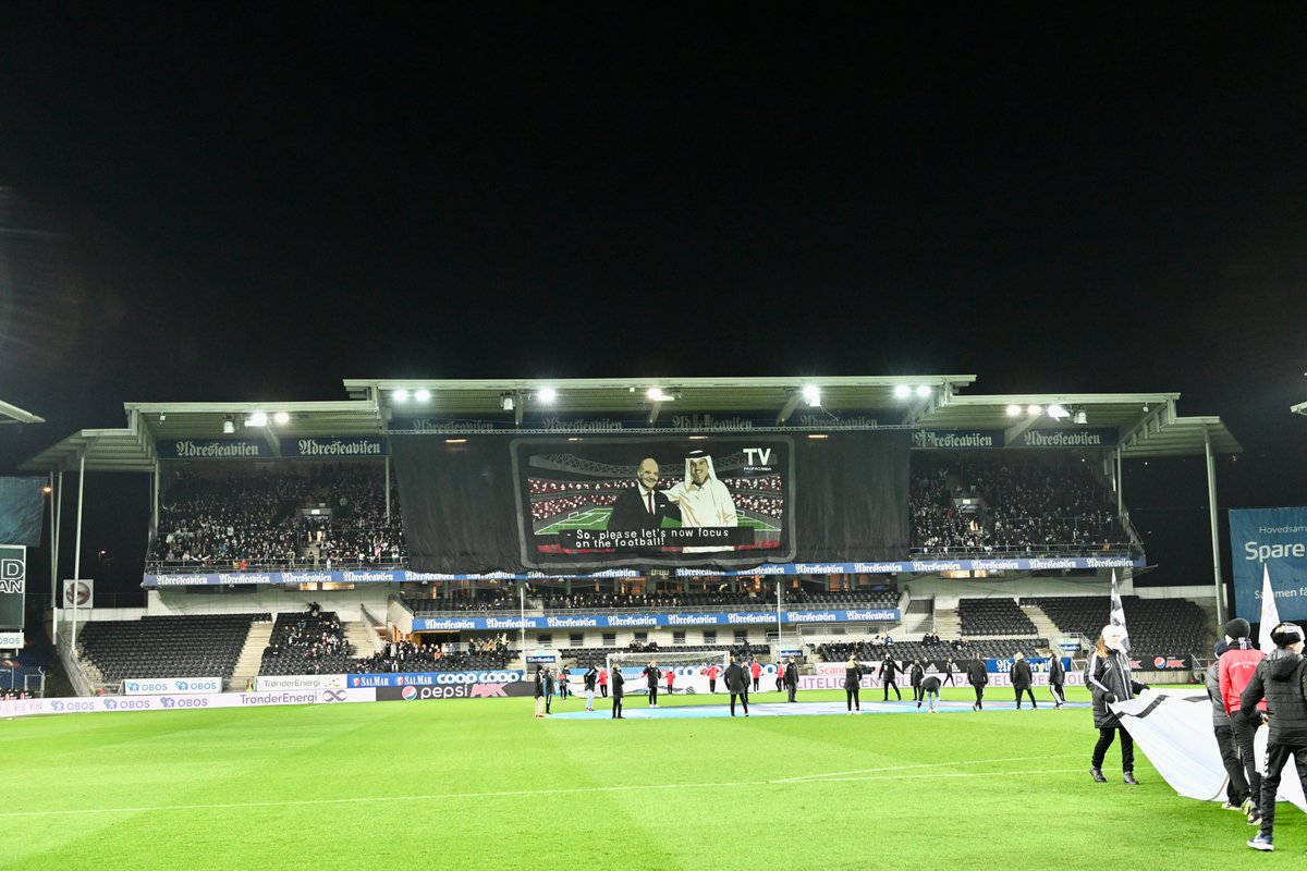 kjernencom's tweet photo. Boycott Qatar 2022!

Foto: Øvre Øst Media https://t.co/zo8iQgT4ey