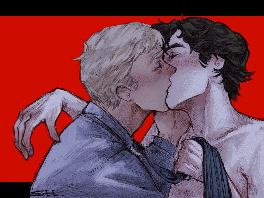 Just friends 
#johnlock #sherlock #john