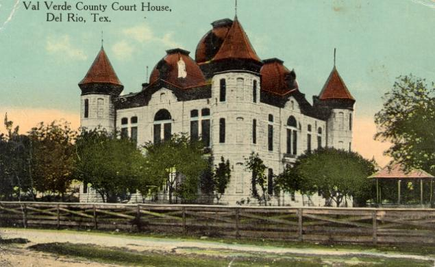 Good Morning, Texas!! Val Verde County Courthouse Del Rio, Texas #Texas #History #TexasHistory #Courthouse #DelRio #ValVerdeCounty