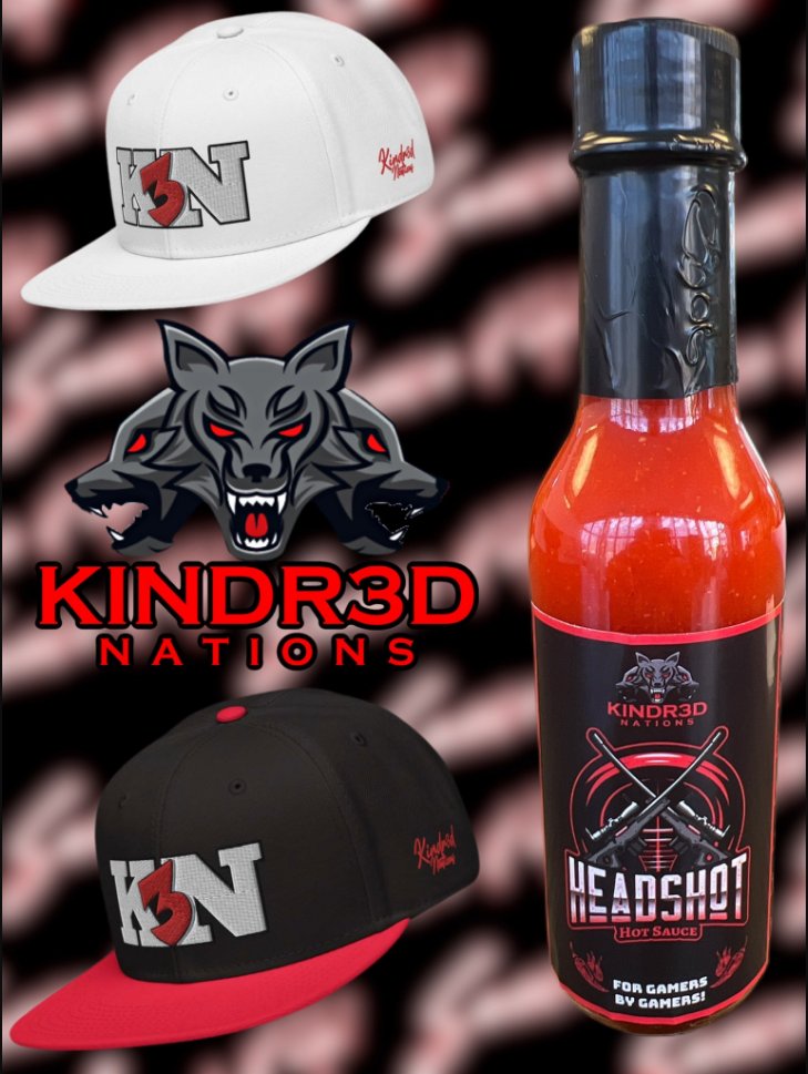 Kindr3d Sauce Co:
Use Code "SKLN" for 10% off 
kindr3dnations.com