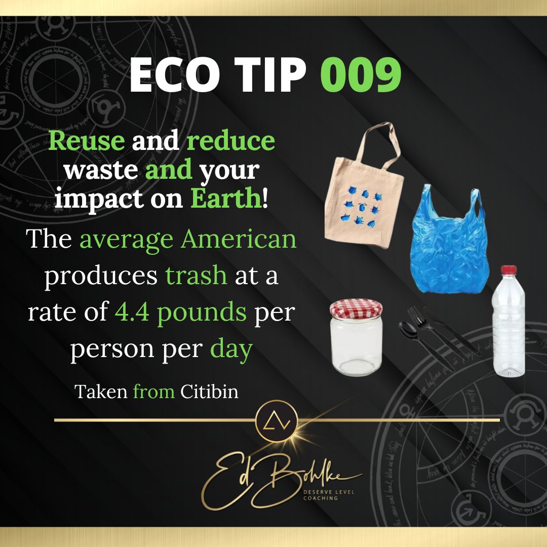 ebohlke's tweet photo. Don't buy what you don't need.
Reuse everything you can reuse!
.
.
.
.
.
.
.
#DeserveLevel #PerformanceCoach #ClimateChange #GlobalWarming #Change #GreenResponsibility #GreenAction #GreenAwareness #Integrity #EcoFriendlytip #EcoTips #Recycle https://t.co/JuvKIBledv