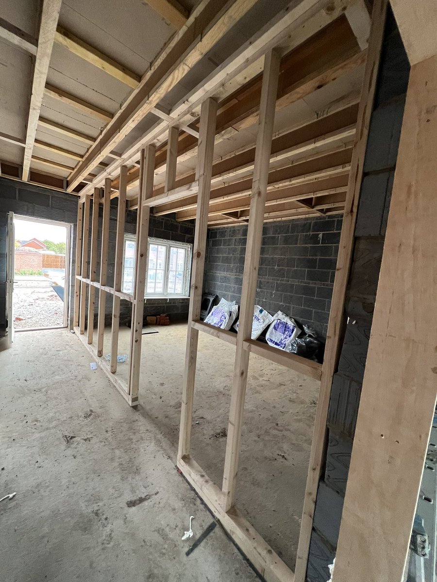WMCjoinery's tweet photo. Some pictures of a first fix I did. “Lymm” house style in Ellesmere Port for Pl&amp;L Austin joinery. https://t.co/UaYsm7cyHl