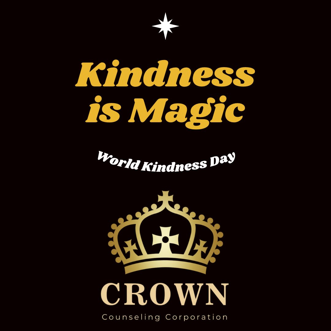 CrownCounseling's tweet photo. It’s great to be kind to others on #WorldKindnessDay2022 but be kind to you too.

Self-kindness benefits your well-being, including a greater life satisfaction, emotional intelligence, interconnectedness with others, wisdom, curiosity, happiness, and optimism.#MentalHealthMatters https://t.co/MtED7Bcpte