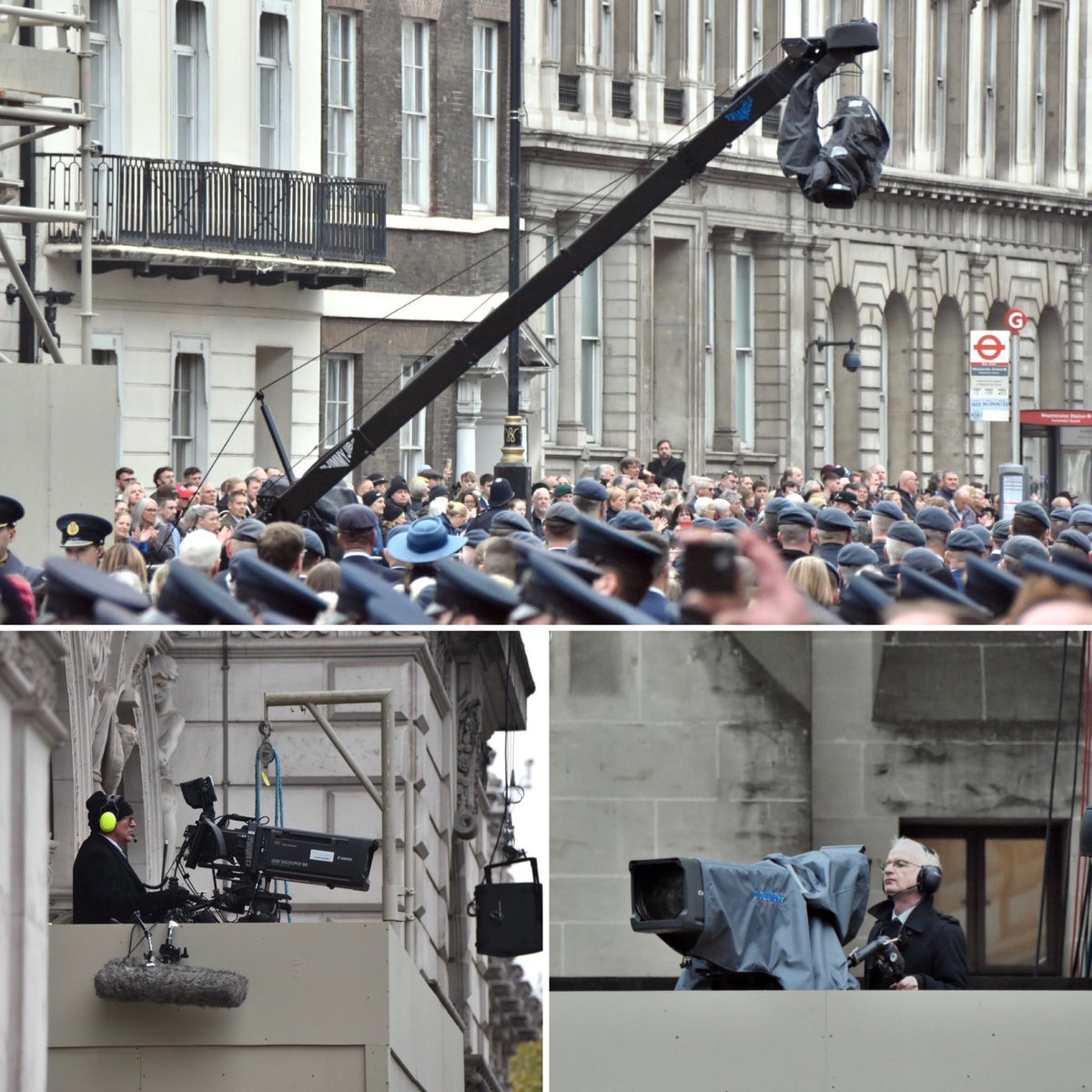 stevechalles's tweet photo. 2. of 2. Remembrance Sunday at The Cenotaph in Whitehall - covered by @cloudbass and @EMGLiveUK OB teams for #BBCStudioEvents / BBC One.
#outsidebroadcast #Cloudbass #EMGLiveUK @BBCS_Events #BBCEvents #Cenotaph #RemembranceSunday #Remembrance https://t.co/cio0nMtbSc