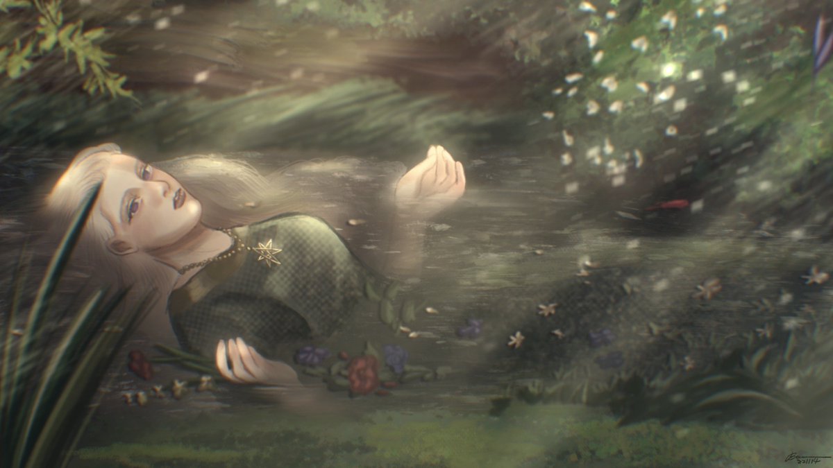 Helaena

based on Ophelia by John Everett Millais
#HelaenaTargaryen #HouseOfTheDragonHBO