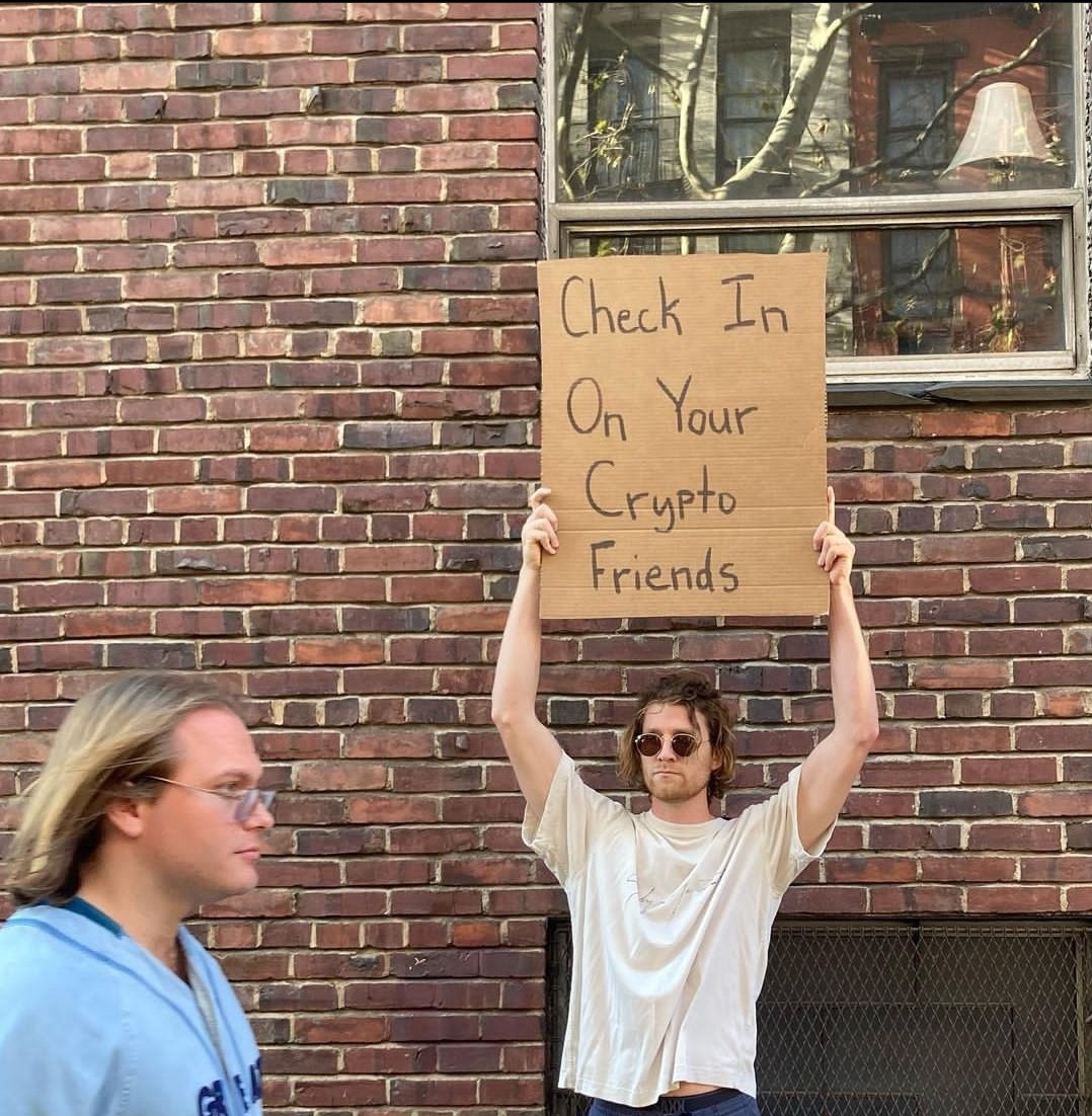 PayneFullHuman's tweet photo. Check in on your people #dudewithasign https://t.co/B0vLYvk8FD
