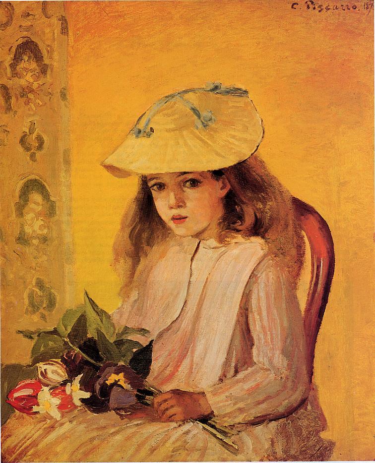 artpissarro's tweet photo. Portrait of Jeanne, 1872 #danishart #pissarro https://t.co/u4X4yE1Yix https://t.co/B8fD9UCPaD