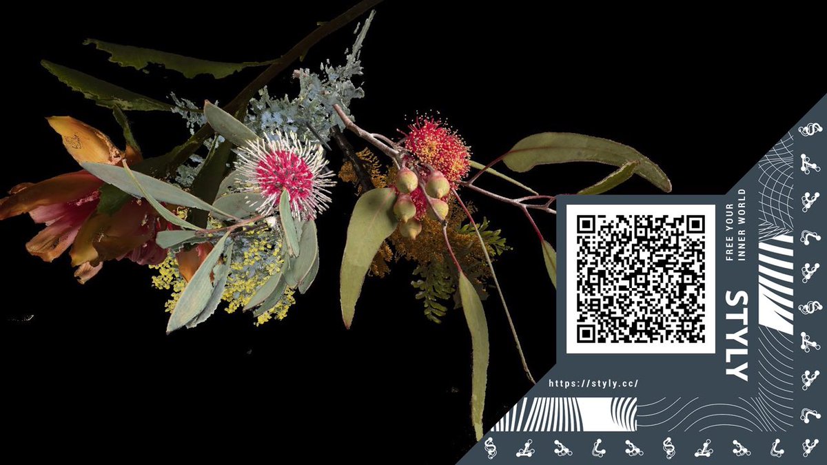 Scan here and plant something digital #alisonbennett  <a href="/STYLY_APP/">STYLY Global</a>
