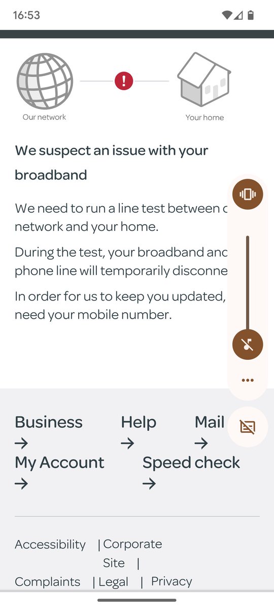 caron_corbin's tweet photo. @TalkTalk 
Internet has been dropping all week 🙄 When I try and report it via website I get this. You have my mobile number on my account 😐 I'm getting no updates. Is there an issue in the CW7 area? https://t.co/WeWZC2glmx