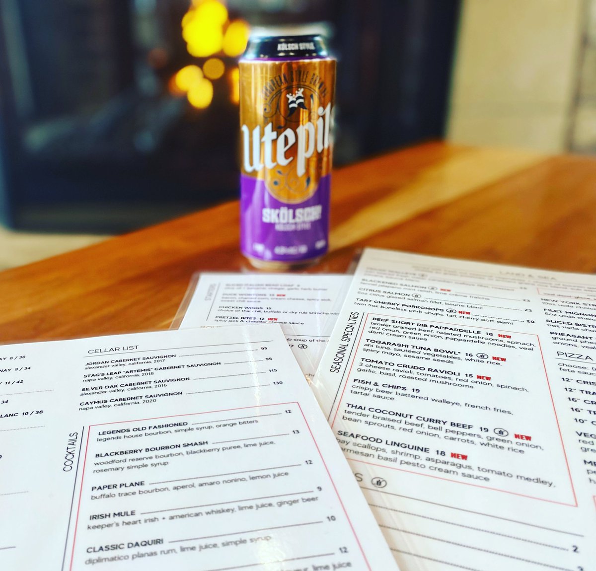 legendsgolfmn's tweet photo. Have You Heard? We Have New Lunch, Dinner and Wine/Cocktail Menus! Additionally, Enjoy $5 Utepils Brewing Co Skolsch! 16oz Beers In The Restaurant & Golf Simulator Center All Day Sunday! https://t.co/fYuBto4Lmj