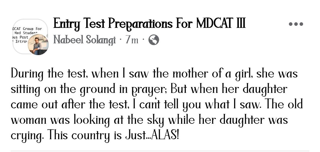 Not_ahmii's tweet photo. No words 💔💔
#mdcat2022 https://t.co/9biUpUniru