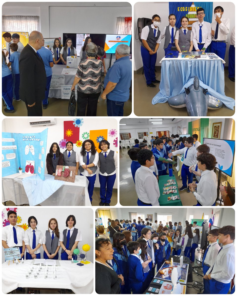 Feria de Ciencias realizada por los estudiantes de 7mo y los 8vo como cierre de la segunda etapa en el área de Ciencias y Salud. <a href="/nazaretglobal/">Nazaret Global Ed</a>