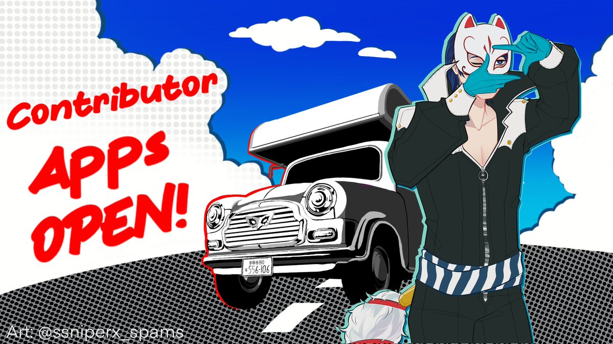 p5strikerszine's tweet photo. 💫Contributor Apps Open!💫
Thank you all for your patience! Our applications are now open. Follow the link below to fill out our google forms! Be sure to read our info and guideline docs before submitting! Thank you <3

🌟CONTRIBUTOR FORM: https://t.co/y3s87RWwug https://t.co/AgM6ubkjvj