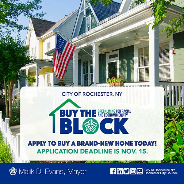 City of Rochester NY on Twitter "Homeownership is ONE application away