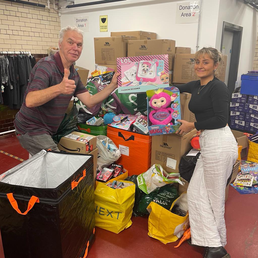 WoodSt_Mission's tweet photo. You lovely people have been donating some wonderful #Christmas goodies and the team can’t wait for the week ahead!! #ThankYou #WoodStreetXmas https://t.co/GtMUSE8FNP