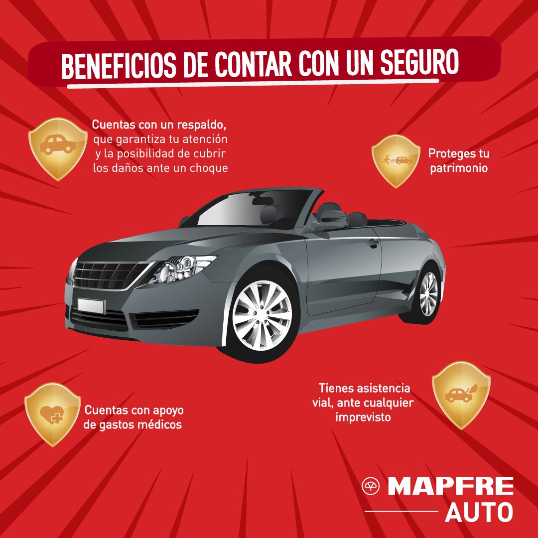 MAPFRE_CR's tweet photo. Invertir en un seguro de automóvil trae muchos beneficios, pero el principal de ellos es tener tranquilidad a la hora de manejar tu auto.
Por eso en #MAPFRECR te asesoramos para que puedas armar la póliza que mejor se adapte a tus necesidades y presupuesto. https://t.co/SVfIw5QdCH