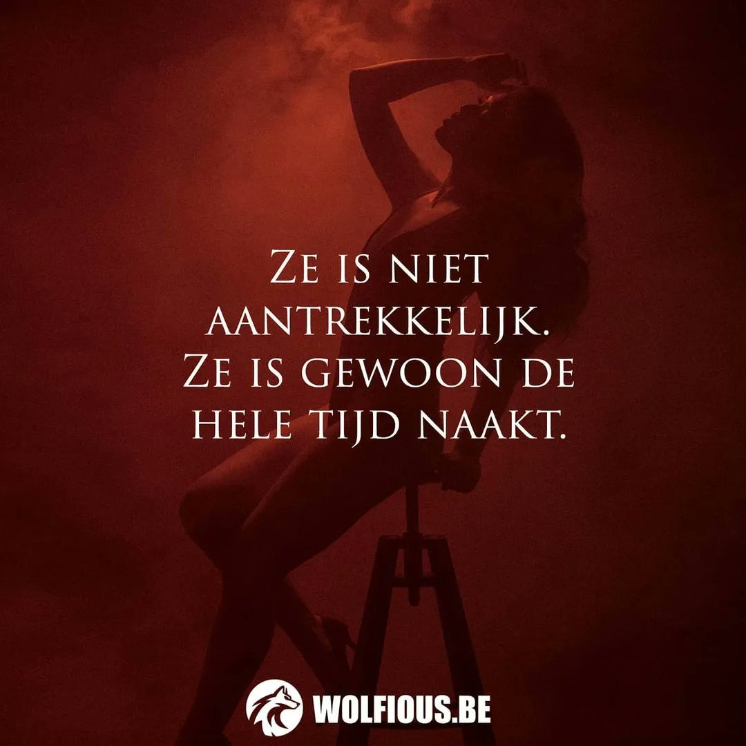 wolfious_be's tweet image. Ze is per definitie niet 'aantrekkelijk' als ze continu halfnaakt is.

Je bent gewoon te hitsig.