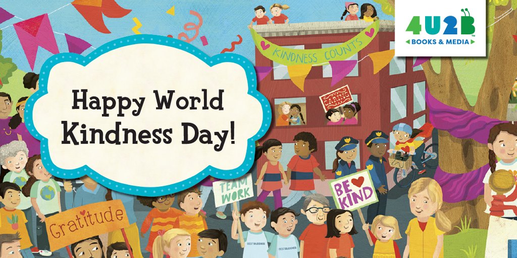 4u2bBooks's tweet photo. Happy #WorldKindnessDay! One message children learn when reading "Pairs of People" is to spread kindness throughout their world. We hope you and your children can enjoy finding ways to spread kindness in celebration today! #PairsofPeople @Mark_Shriver https://t.co/7XYvJkheRS https://t.co/EiDONvzgwH