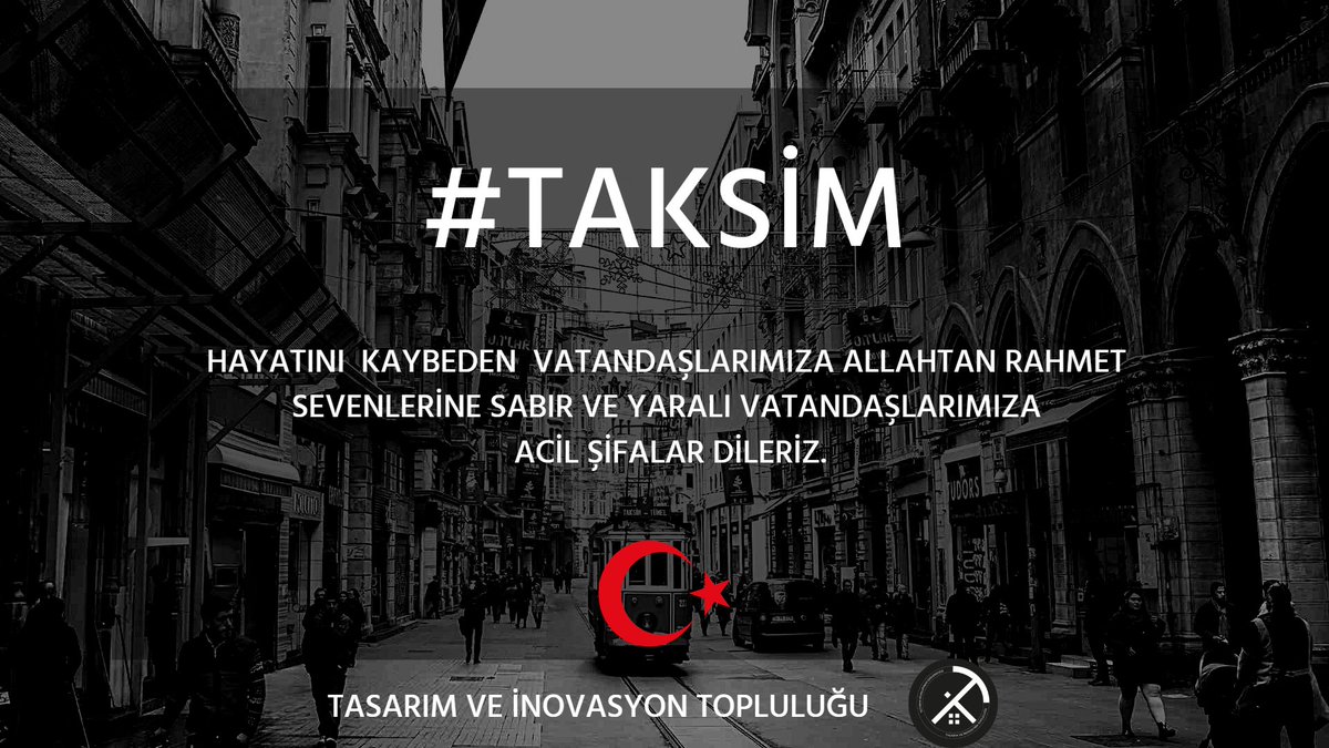 Geçmiş olsun...
#Taksim #taksimpatlama #patlama #istiklalcaddesi