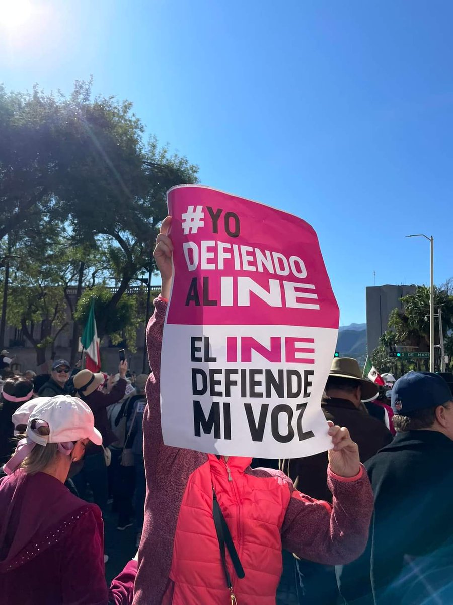 brendasanchezc's tweet photo. En defensa del INE ⚖️📚 https://t.co/lTEY5vyYF2