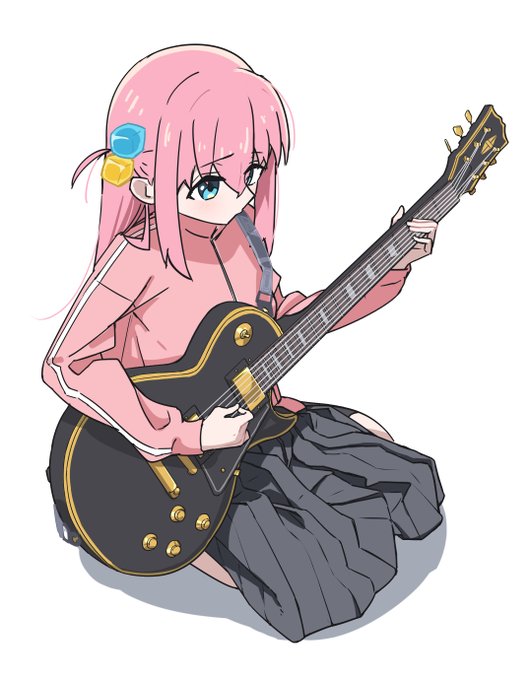 「ピンク髪 ギターピック」のTwitter画像/イラスト(新着)｜2ページ目