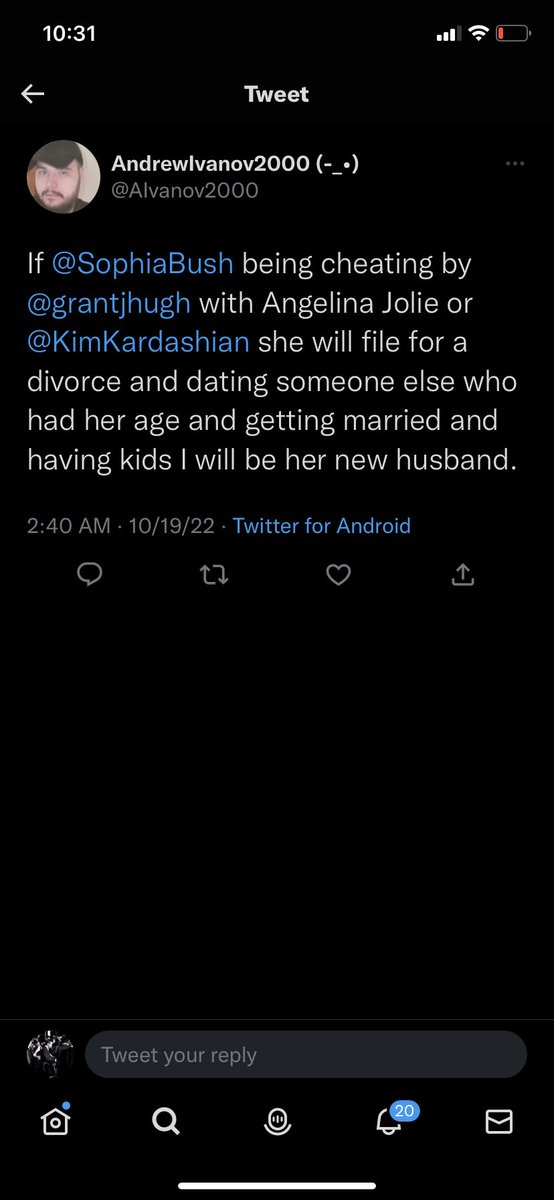apaprotection_'s tweet photo. @SophiaBush Wow he is stalking you from multiple accounts please reach out if needed Be safe https://t.co/USWwY9j01M