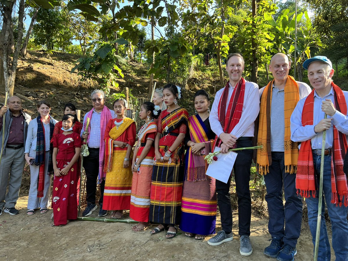 stefanliller's tweet photo. What an amazing first day in #CHT with @UNinBangladesh and development partners. We visited projects, engaged with local authorities and enjoyed #Khagrachari hospitality and 2 fantastic cultural events! Can’t wait for tomorrow! https://t.co/5CEwFeTOvX