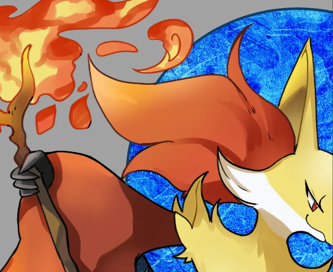 Are coming acrylic stand  on delphox and xxxx, only i not post complete piece because the partner pokemon is a leaked too but are can imagines who are òwó 