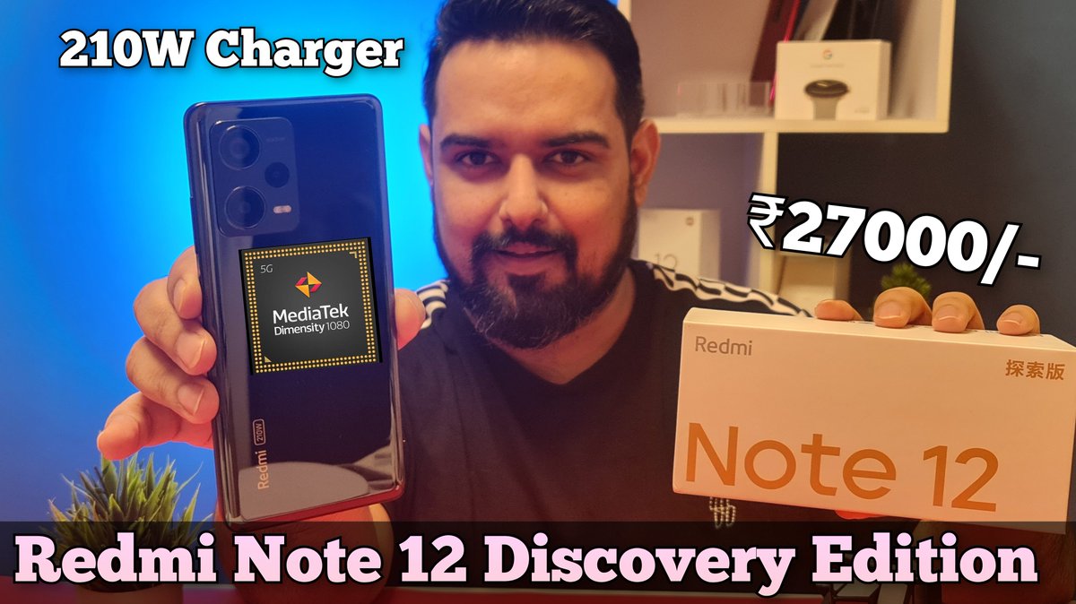 KaroulSahil's tweet photo. Redmi Note 12 Discovery Edition Unboxing & First Impression || 210W Charger || 200Mp || Dimensity 1080
https://t.co/9lZWd91ilx
https://t.co/9lZWd91ilx
https://t.co/9lZWd91ilx
Retweet Appreciated ❤️ ❤️
#Redmi #RedmiNote12DiscoveryEdition https://t.co/1btEJZ5WK0