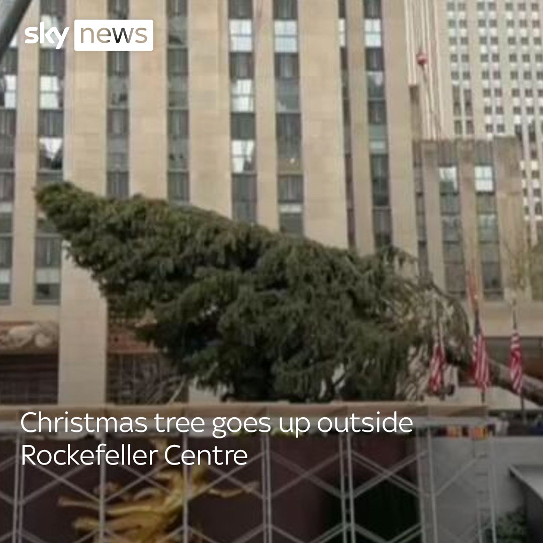Sky News on Twitter "A timelapse video shows the iconic Rockefeller