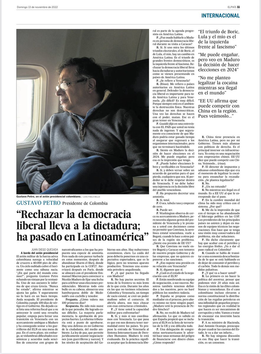 StefaniaMarSol3's tweet photo. “El tema de la frontera va más lento de lo que creía. Durante los años en los que no tuvimos relaciones Colombia y Venezuela, un tiempo de vacío estatal, se creó un poder mafioso sobre el comercio. Al abrirla ahora, nos toca chocar con esas estructuras crimínales”@petrogustavo https://t.co/bl4Q82trqQ