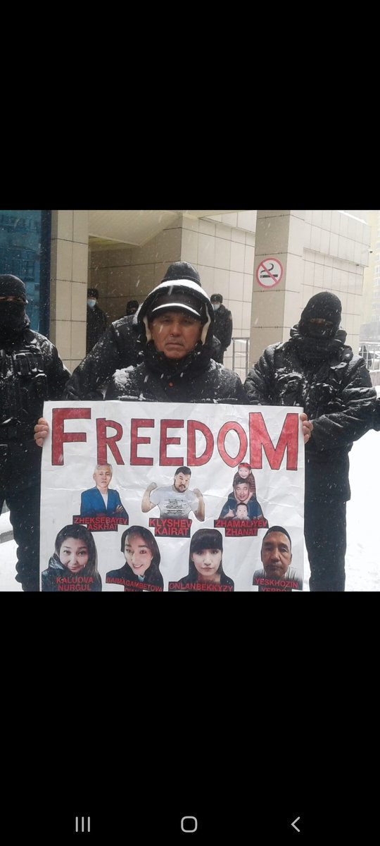 Oskemen
Civil activist Marat #Baygulin was arrested for 15 days in a politically motivated administrative case under Article 488 (“violation of the law on peaceful assemblies”) for calling for participation in a peaceful protest on November 20 2022 <a href="/ElbietaKruk/">Elżbieta Kruk</a> <a href="/weimers/">Charlie Weimers MEP 🇸🇪</a> <a href="/ZovkoEU/">Željana Zovko</a>
