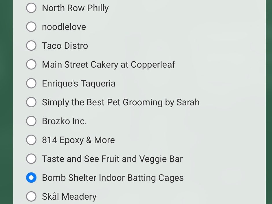 BombShelter814's tweet photo. Don’t forget to vote for the Bomb Shelter for “Best New Business” 🔥💣💪
https://t.co/D7Vpsd5ZFY
#BombShelter814 #Baseball #eriepa #thisiserie #bestoferie #battingcages https://t.co/s5BAqH5vEv