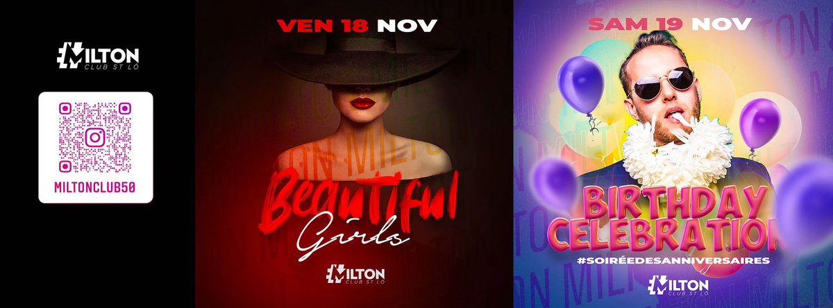 Le prochain au Milton 😜