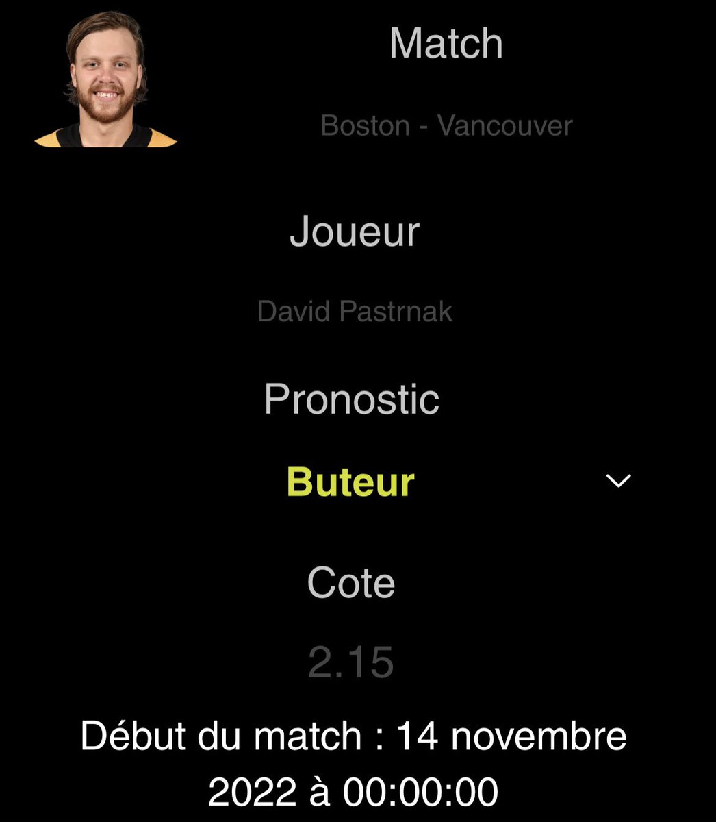BlackGoldProno's tweet photo. 🥷🏾 Plan #NHL 🏒
#ParionsSport #TeamBGP https://t.co/smRx1et3fp