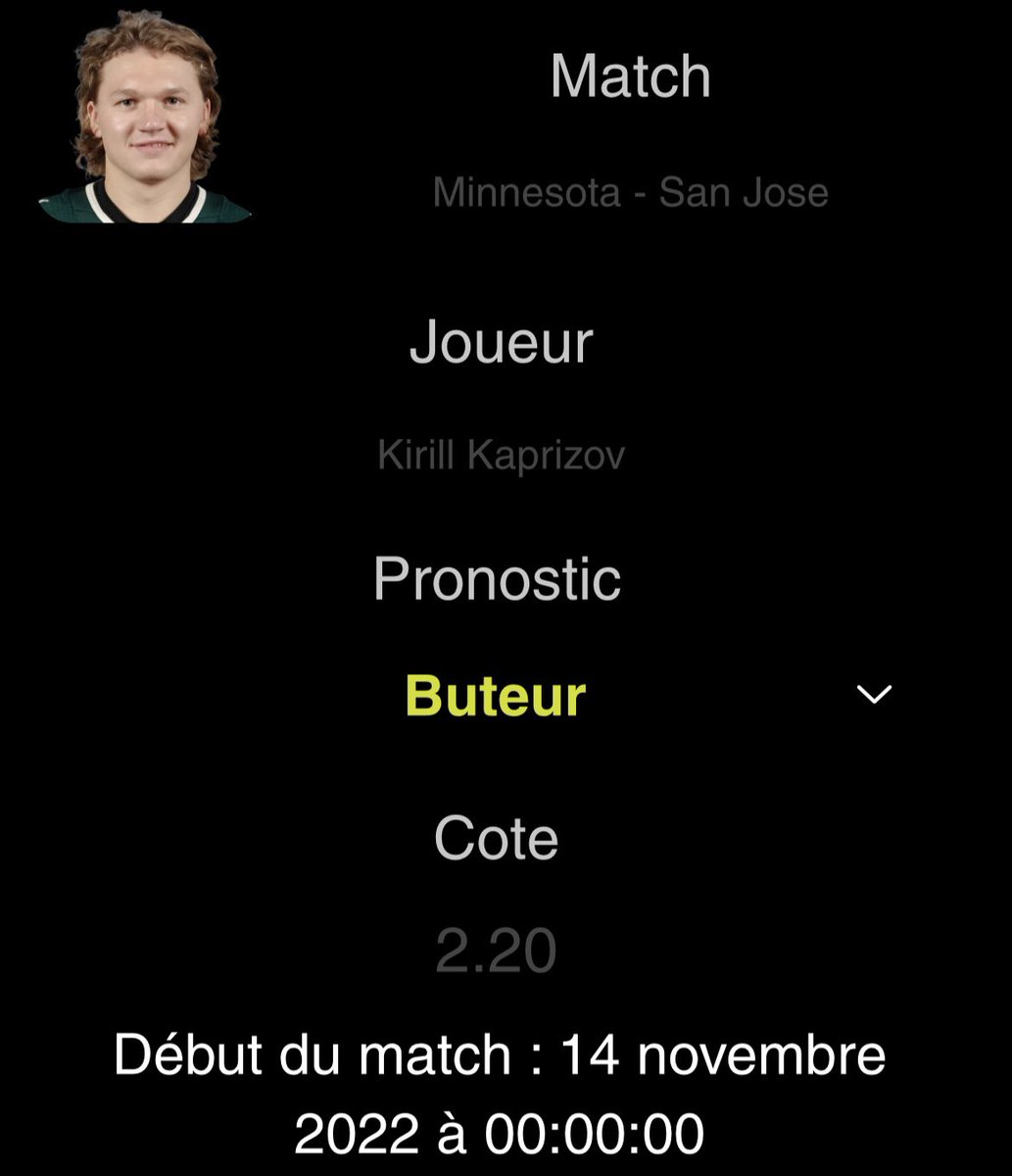 BlackGoldProno's tweet photo. 🥷🏾 Plan #NHL 🏒
#ParionsSport #TeamBGP https://t.co/smRx1et3fp