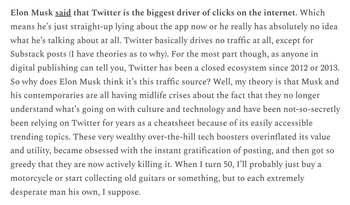 We are watching Silicon Valley have a massive collective midlife crisis and it is very sad and very funny
garbageday.email/p/a-millennial…