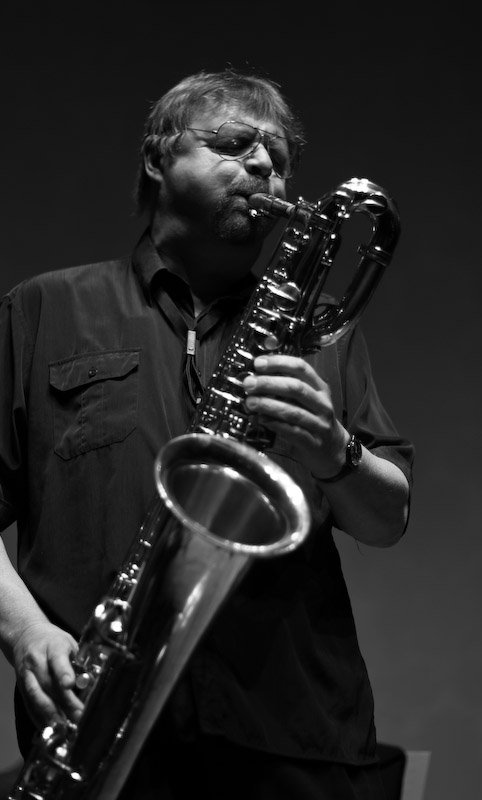 The unique master. Like a guru. John Surman. <a href="/CryJazz_10/">The Cry</a>