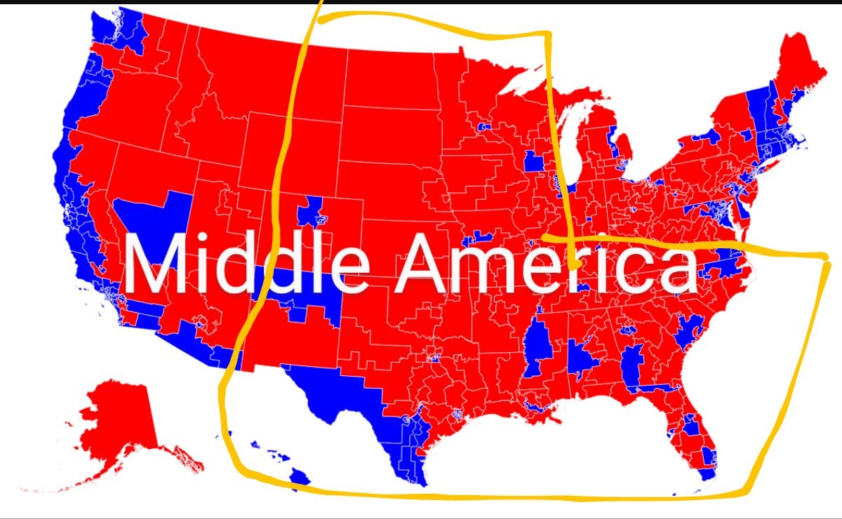 jarhead1979's tweet photo. Here's the math for Middle America 30-33 states controlled be conservatives=60 to 66 senators! The shift in population caused by migration would result in Unlimited House Representatives for Middle America and Huge reduction in House Representatives for Liberal east/west coast!!! https://t.co/MqKNbhpUuT