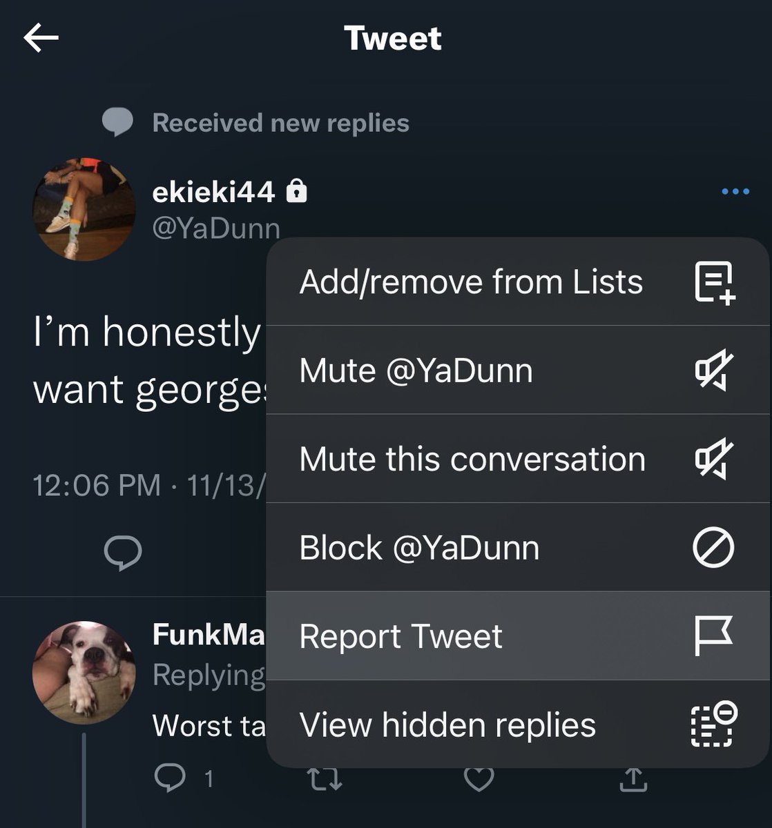 N_Speca's tweet photo. @YaDunn You left me no other option https://t.co/5GB93VT9HA