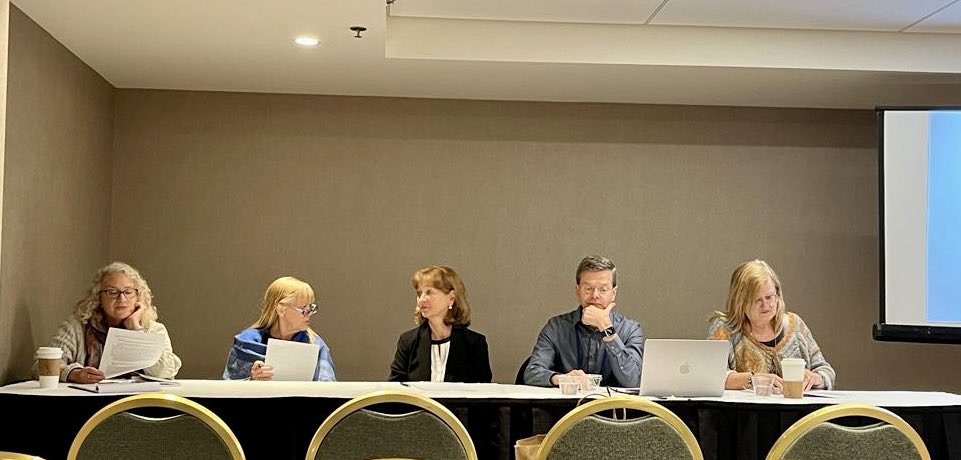 ⁦<a href="/aseeestudies/">ASEEES</a>⁩, you’ve been so good to us, Germanisten and ⁦<a href="/medievalwomen/">Susan Morrison</a>⁩! You’ve adopted us and value the work we do on communist secret police files! Many thanks for a great #ASEEES22! And thanks to ⁦<a href="/SlavXRadio/">The Slavic Connexion</a>⁩ for a fun interview! ⁦@ProfAliLewis1