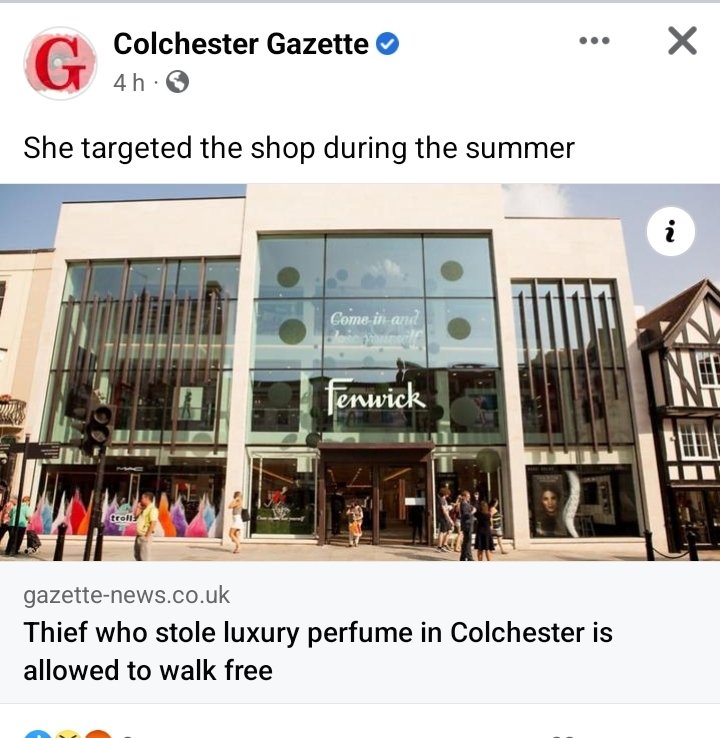 AndyAbbot's tweet photo. Do you really think somebody should be jailed @lewis_adams for nicking an 18 quid bottle of perfume? 

What the hell sort of country do you want to live in? Some sort of Stazi police state? Or perhaps you had a bet with a @MailOnline hack?

This is embarrassing @TheGazette . https://t.co/ElRHBYlpn6