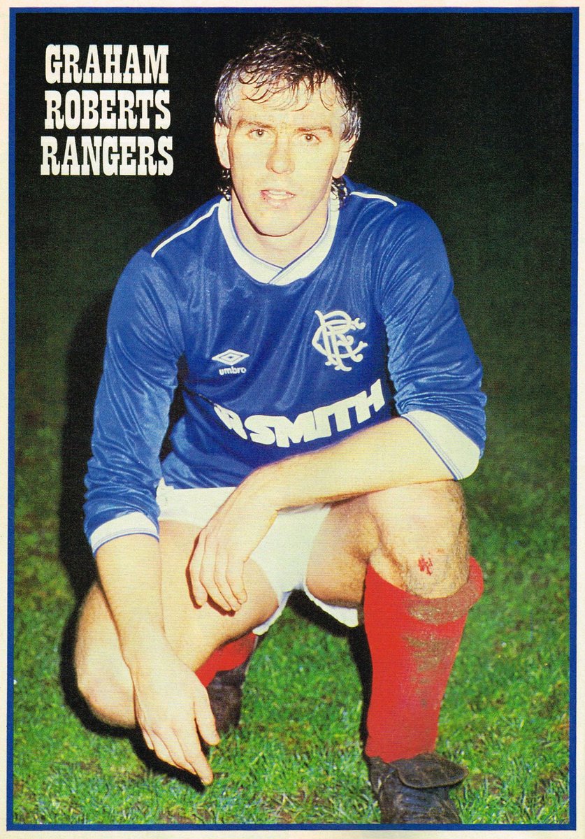 ScotsFootyCards's tweet photo. #GrahamRoberts #Rangers #Match 1987-01-17 https://t.co/adNMSWCpFW