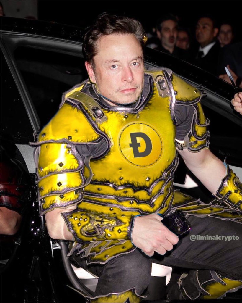 Investments_CEO's tweet photo. @elonmusk The Dogefather https://t.co/Z2v7JW2ri2