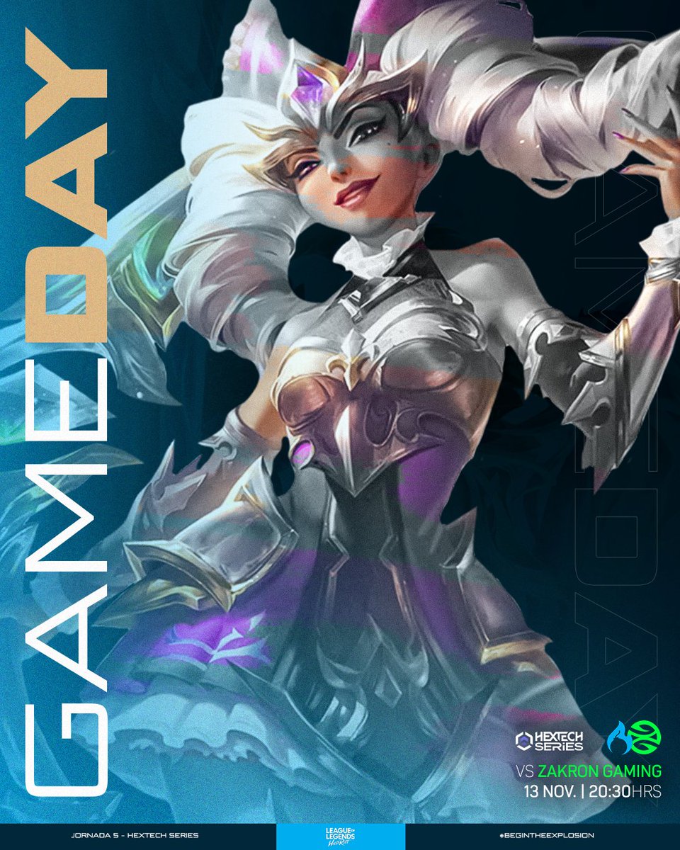 #MATCHDAY | WILD RIFT

Jornada clave para mantenernos en los puestos altos y con opciones de ascenso.

⏰| 20:30 vs <a href="/ZakronGamingES/">z</a> 
📺| No hay streaming