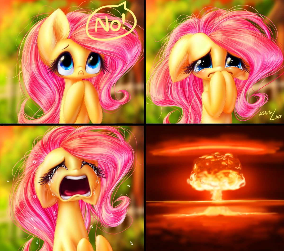 CalpainEqD's tweet photo. Never make Fluttershy upset guys, the world is at stake.
Artwork is by Katputze!
https://t.co/zX7o7ZwiTG https://t.co/3DBOwIYas5