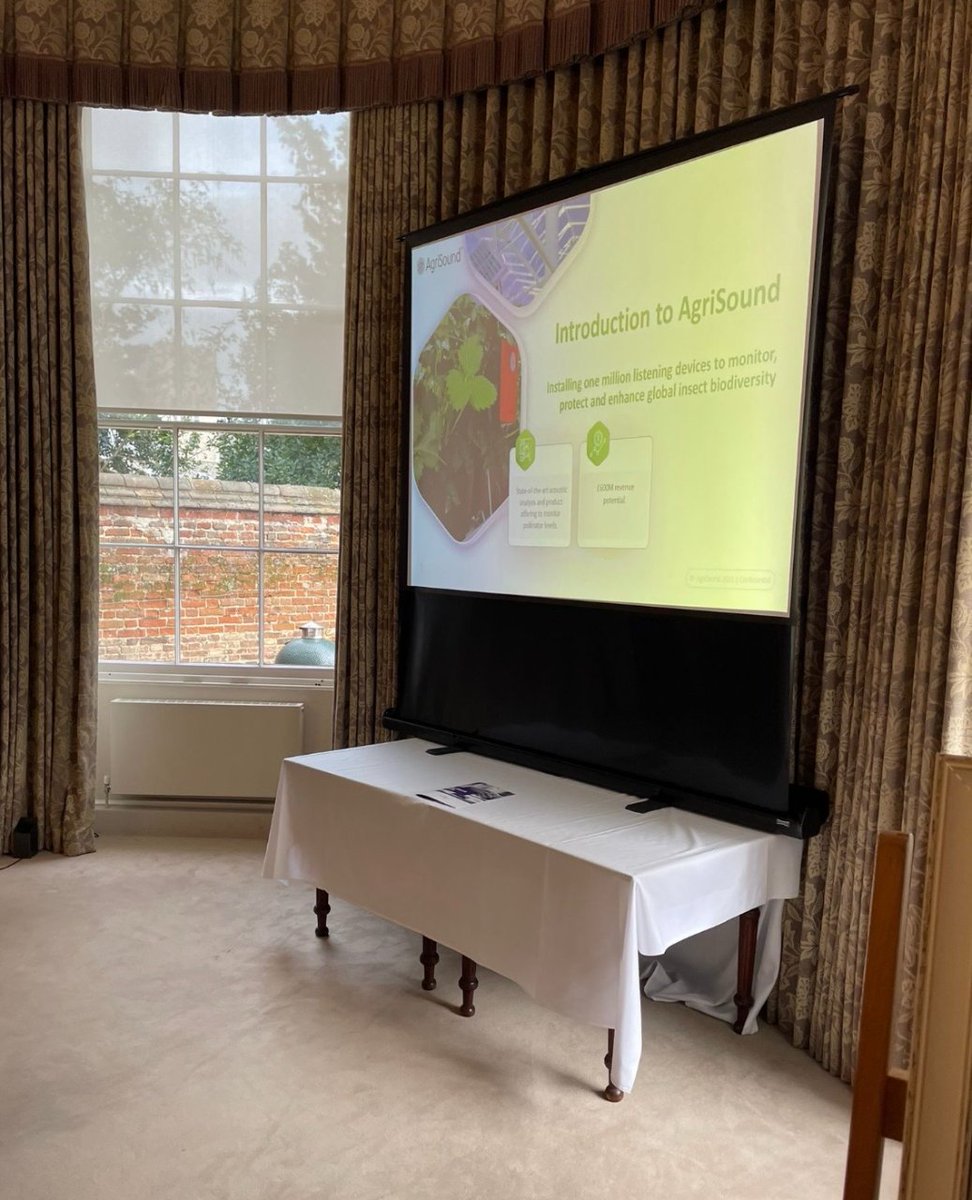 Our founder Casey, presented at the Jockey Club this week, alongside <a href="/AngliaCapital/">Anglia Capital Group</a> <a href="/RSMUK/">RSM UK</a> and <a href="/weatherbysltd/">Weatherbys Limited</a> where he spoke about AgriSound’s journey and how important our investors have been in helping us to get to the point we are currently at🧡