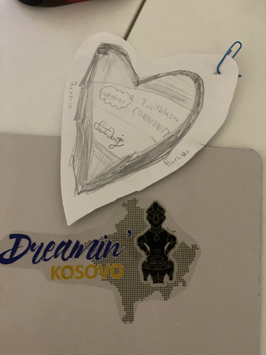 What a special conference badge🤣 

She did it by herself❤️

#Salesforce #TrailblazerCommunity  #DreaminKosovo